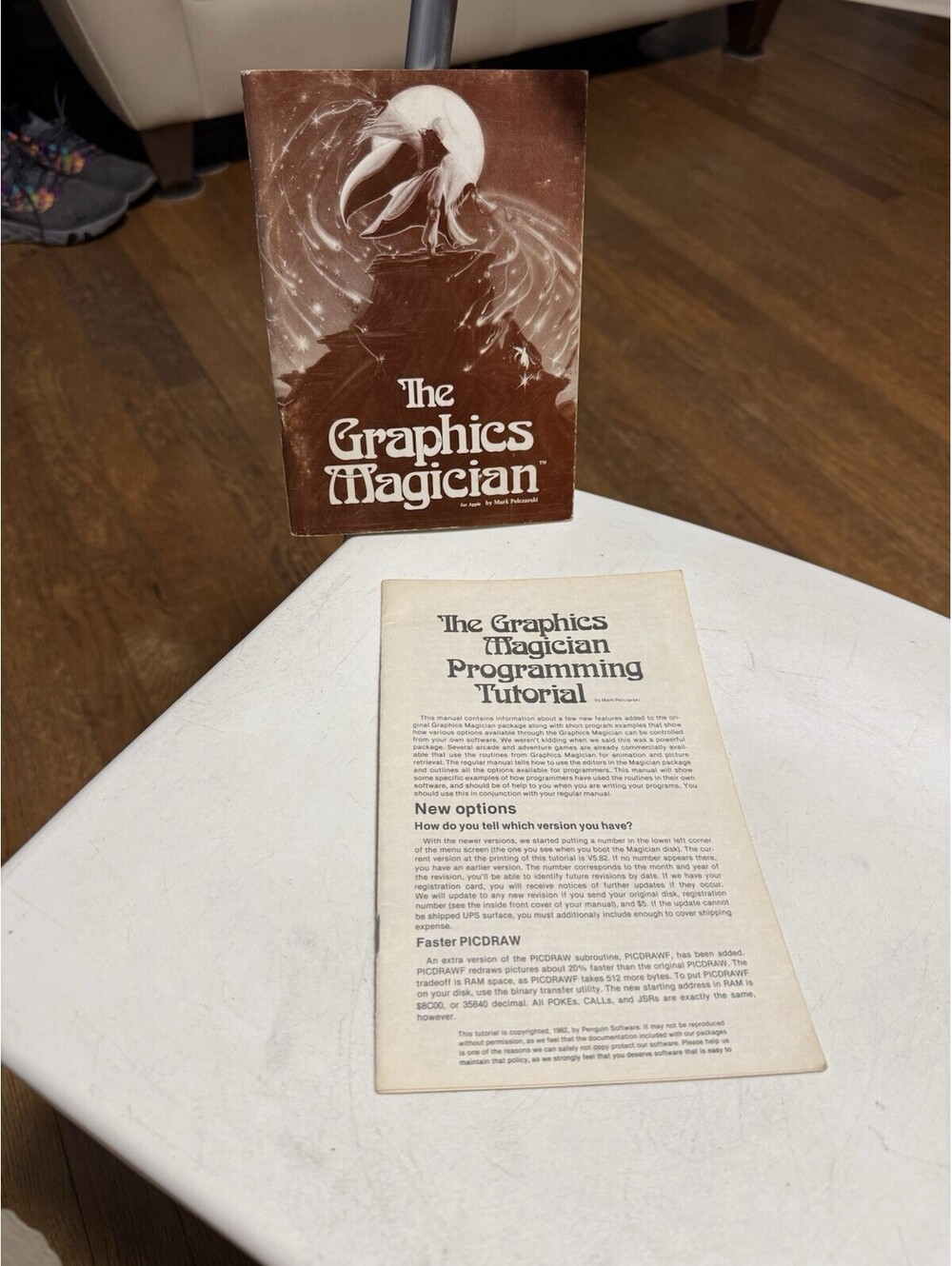The Graphics Magician, a classic 1982 software package  Manual
